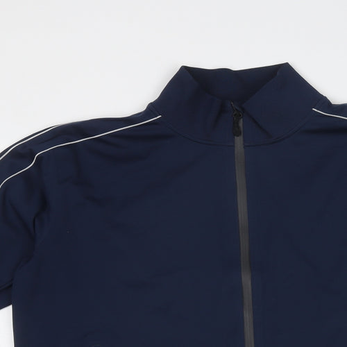Nike Mens Blue Jacket Size L Zip