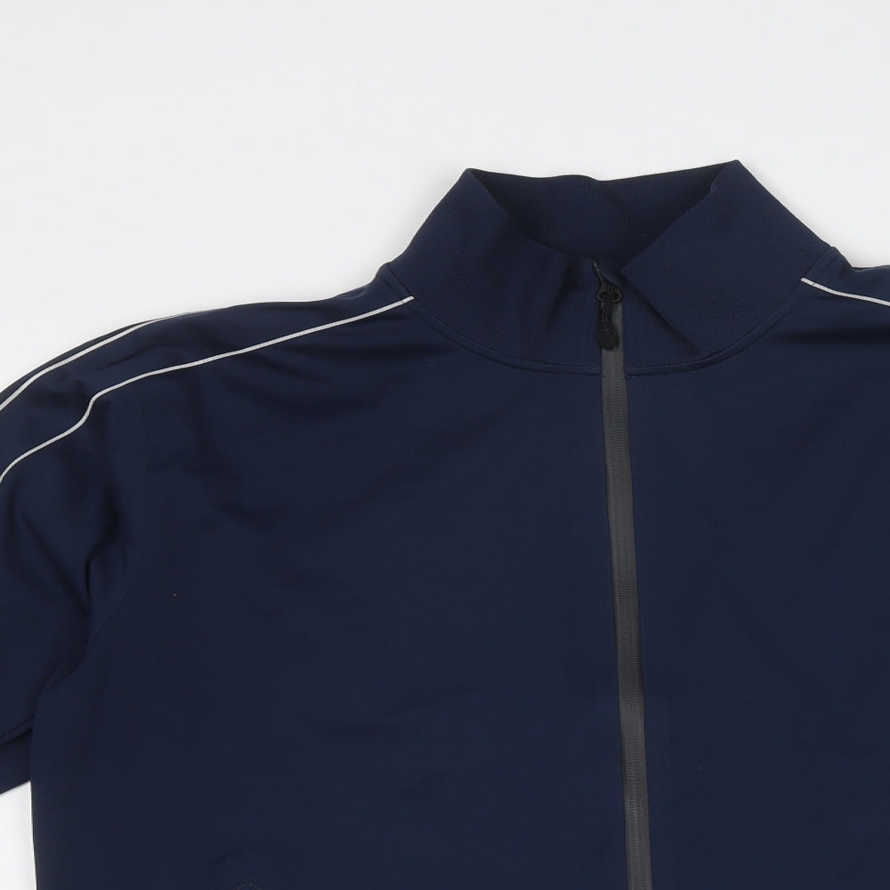 Nike Mens Blue Jacket Size L Zip