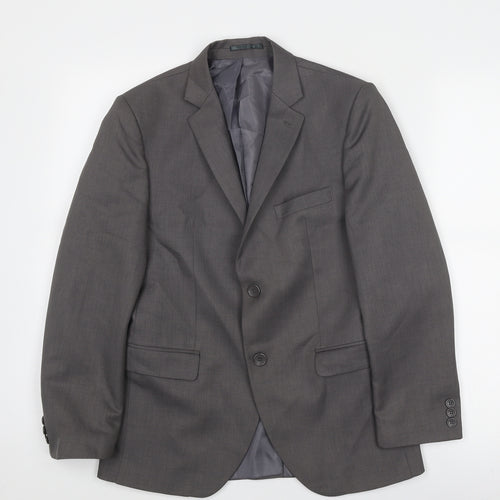 Kilinch Boys Grey Jacket Blazer Size 12 Years Button