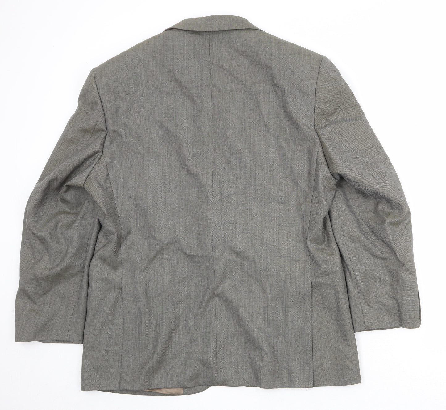 Marks and Spencer Mens Grey Wool Jacket Suit Jacket Size 42 Regular