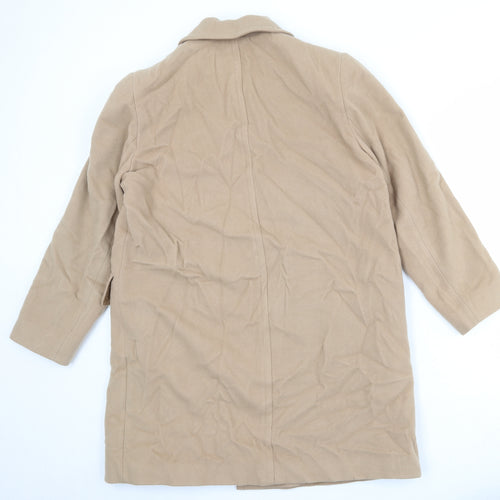 Windsmoor Womens Beige Pea Coat Coat Size 12 Button