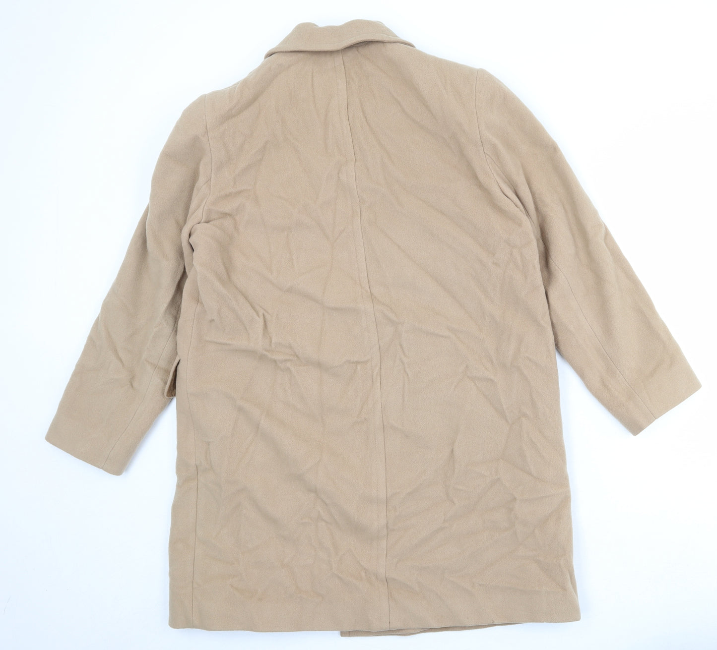 Windsmoor Womens Beige Pea Coat Coat Size 12 Button