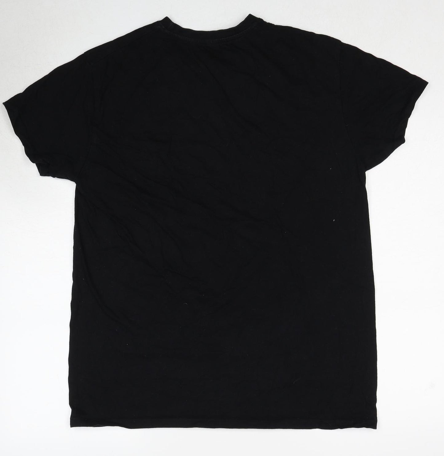 SOL'S Mens Black Cotton T-Shirt Size XL Crew Neck Pullover - Fatherhood like a walk in the park