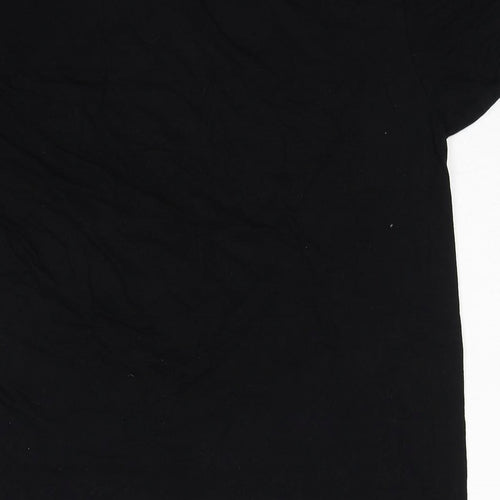 SOL'S Mens Black Cotton T-Shirt Size XL Crew Neck Pullover - Fatherhood like a walk in the park