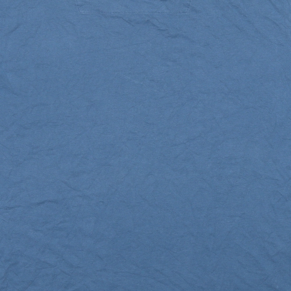 Threadbare Mens Blue Cotton T-Shirt Size 2XL Round Neck