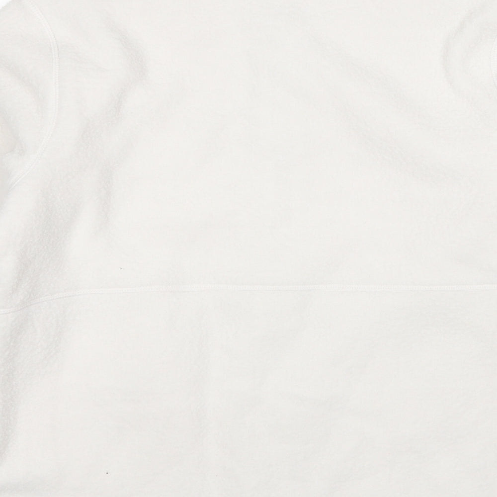 Marks and Spencer Womens White Jacket Size M Zip