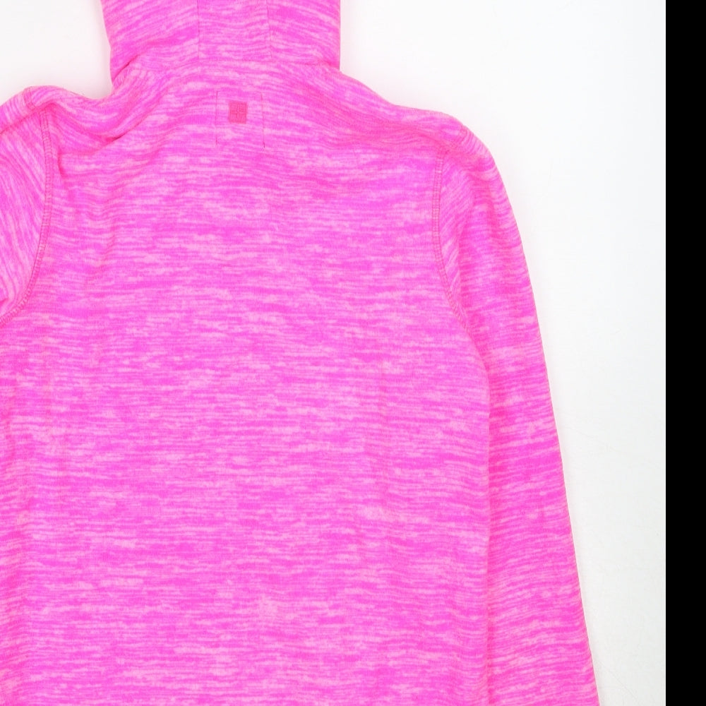 Mountain Warehouse Girls Pink Jacket Size 13 Years Zip - Fluffy Lining