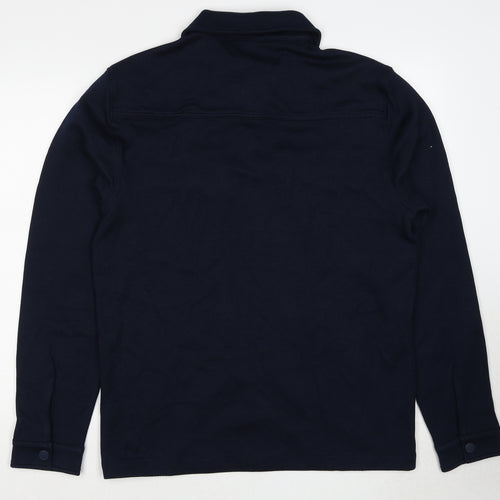 Autograph Mens Blue Jacket Size S Zip