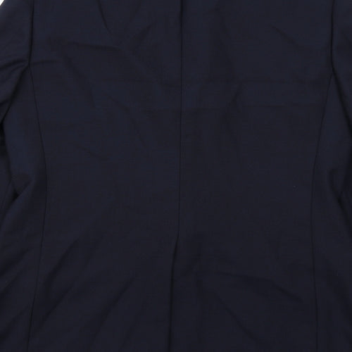 Golden Bear Mens Blue Polyester Jacket Suit Trousers Size 42 Regular