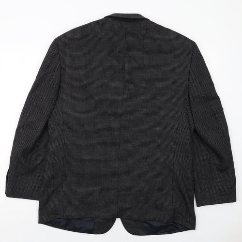 Bert Pultizer Mens Grey Wool Jacket Suit Jacket Size 42 Regular