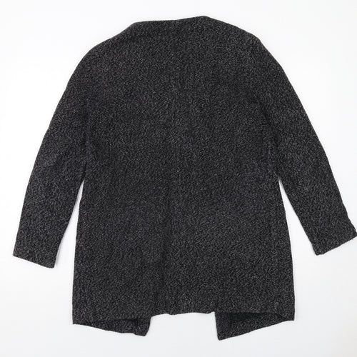 Stradivarius Womens Grey Geometric Jacket Size S