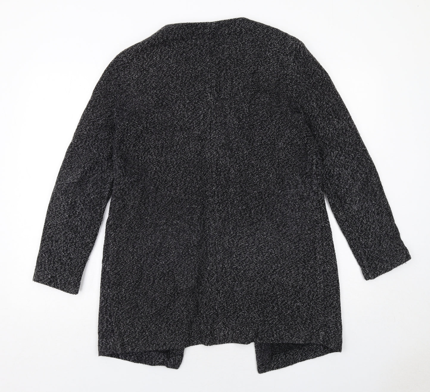 Stradivarius Womens Grey Geometric Jacket Size S