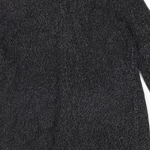 Stradivarius Womens Grey Geometric Jacket Size S