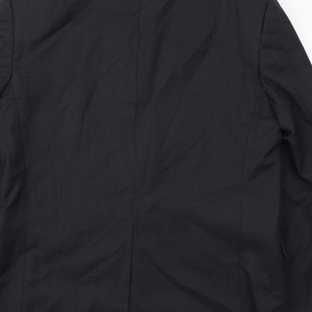 Marks and Spencer Mens Grey Wool Jacket Suit Jacket Size 42 Regular