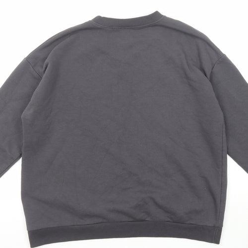 Disney Womens Grey Polyester Pullover Sweatshirt Size 20 Pullover - Mickey Minnie Mouse