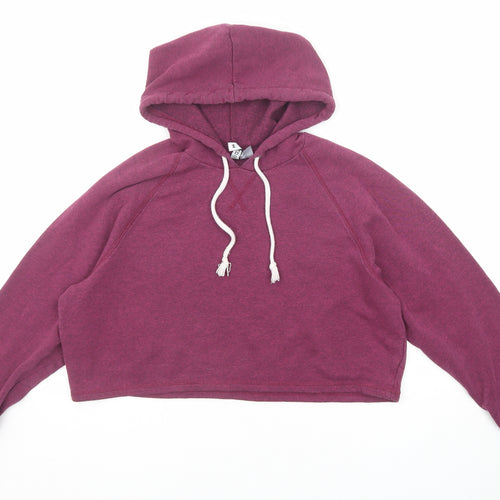 Divided by H&M Womens Purple Polyester Pullover Hoodie Size M Pullover