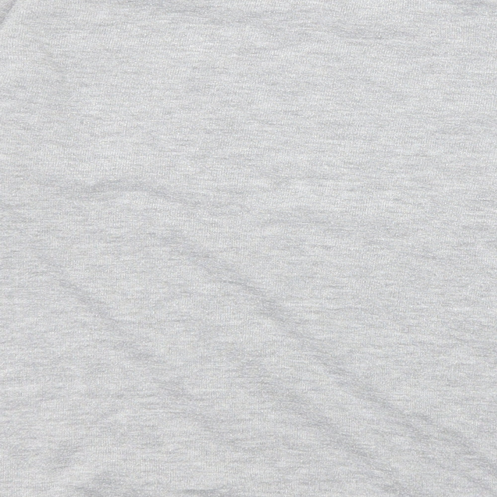 Jack Wills Womens Grey Cotton Pullover Sweatshirt Size 14 Pullover