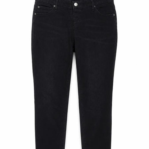 Gap Womens Black Cotton Skinny Jeans Size 32 in Regular Zip