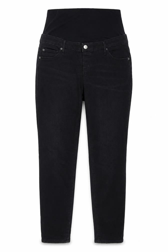 Gap Womens Black Cotton Skinny Jeans Size 32 in Regular Zip