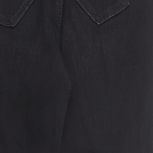 Gap Womens Black Cotton Skinny Jeans Size 32 in Regular Zip