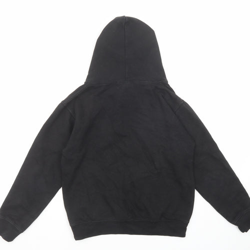 Famona Boys Black Cotton Pullover Hoodie Size 9-10 Years Pullover - Stranger Things Size 9-11 Years