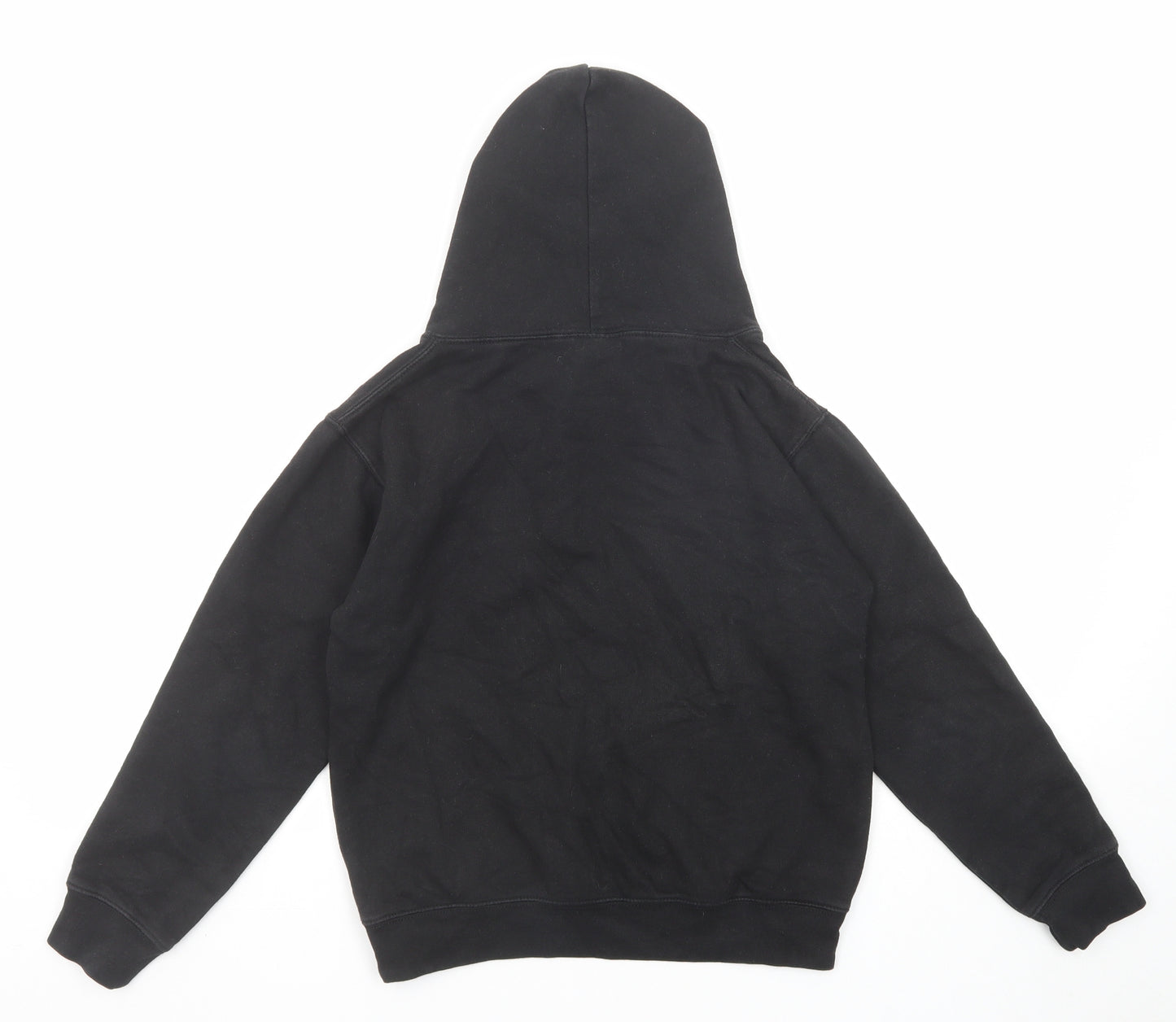 Famona Boys Black Cotton Pullover Hoodie Size 9-10 Years Pullover - Stranger Things Size 9-11 Years