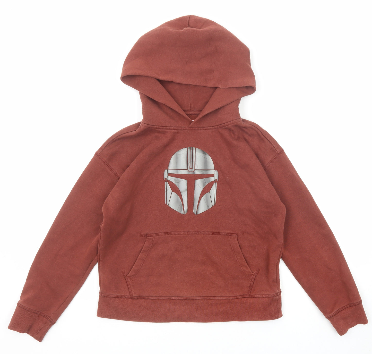 Gap Boys Brown Cotton Pullover Hoodie Size 10 Years Pullover - Boba Fett