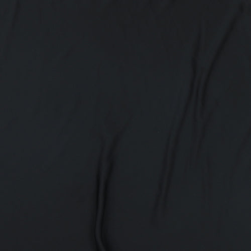 Marks and Spencer Womens Black Polyester Swing Skirt Size 22