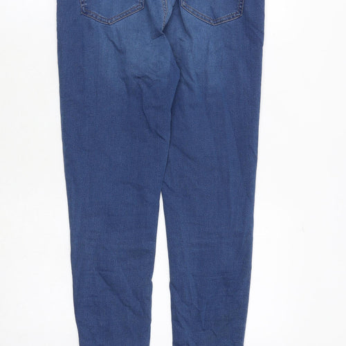Marks and Spencer Womens Blue Cotton Jegging Jeans Size 12 Regular