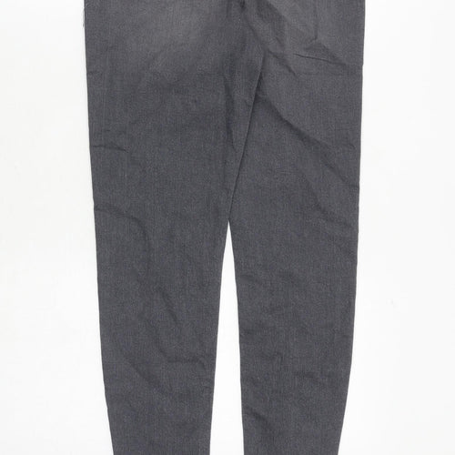 Marks and Spencer Womens Grey Cotton Jegging Jeans Size 10 Regular
