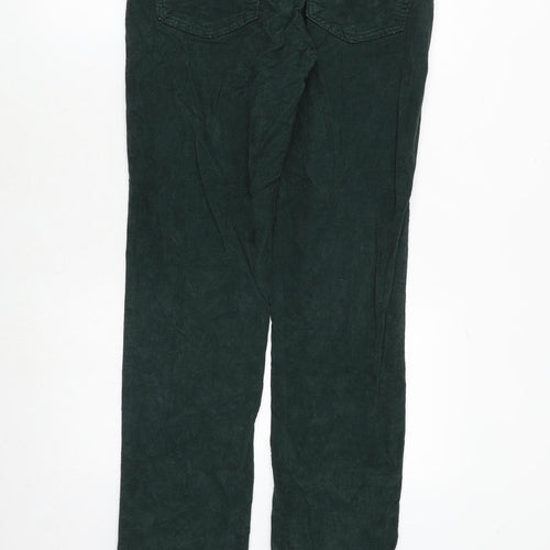 Levi's Mens Green Cotton Trousers Size 32 in Regular Zip
