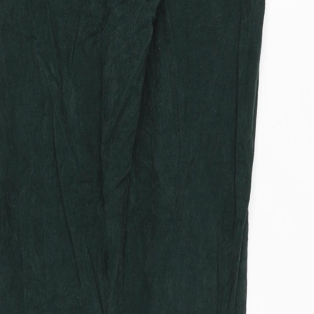 Levi's Mens Green Cotton Trousers Size 32 in Regular Zip