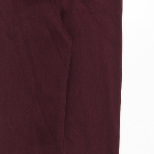 Marks and Spencer Womens Red Cotton Jegging Jeans Size 6 Regular