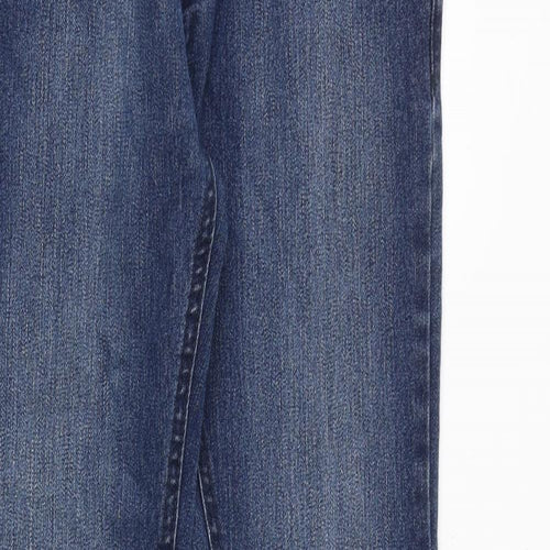 True Face Mens Blue Cotton Skinny Jeans Size 30 in Regular Zip