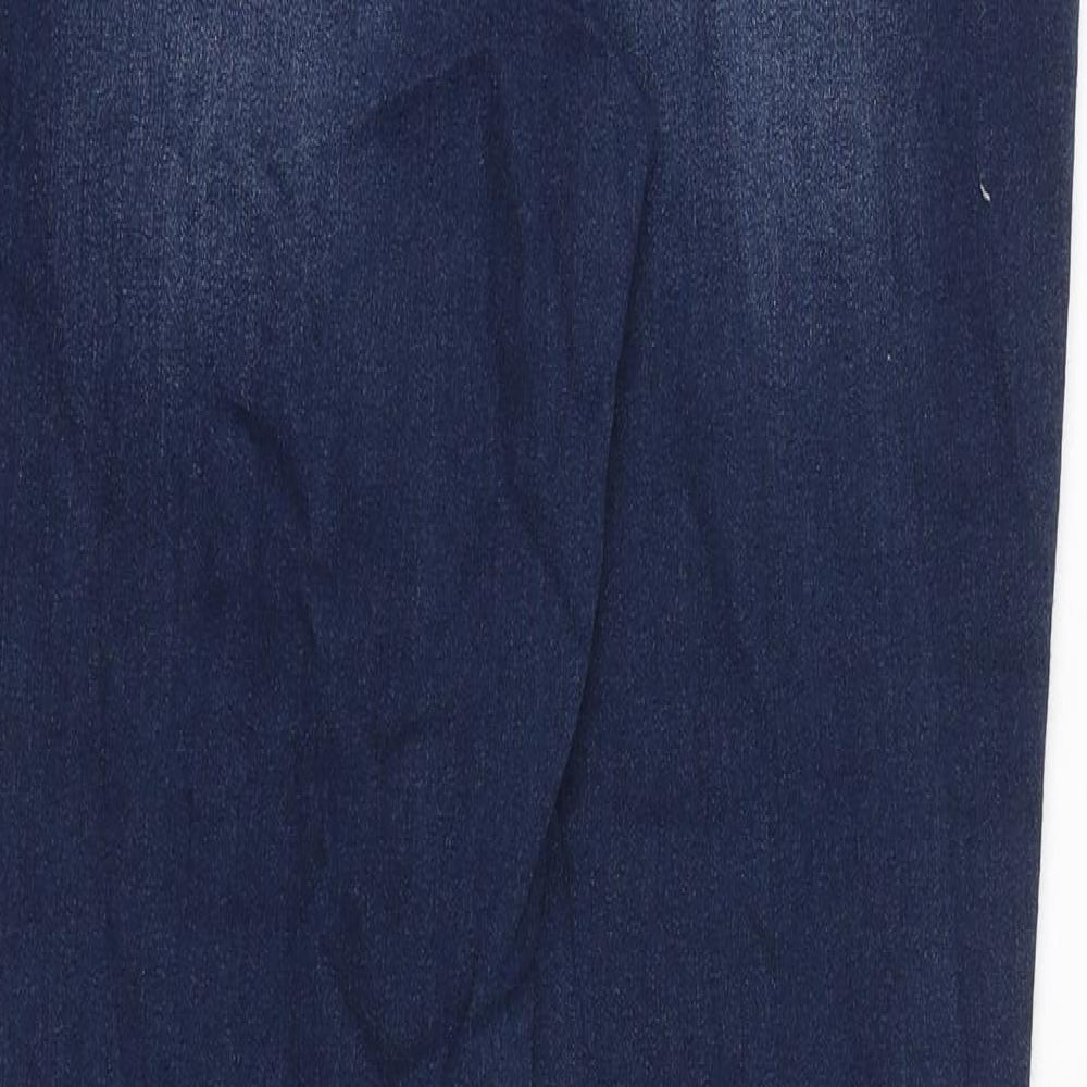 1822 Denim Womens Blue Cotton Skinny Jeans Size 12 Regular Zip