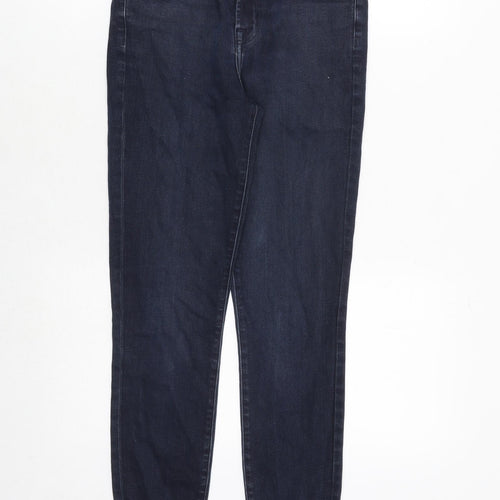 J Brand Womens Blue Cotton Skinny Jeans Size 26 in Regular Zip