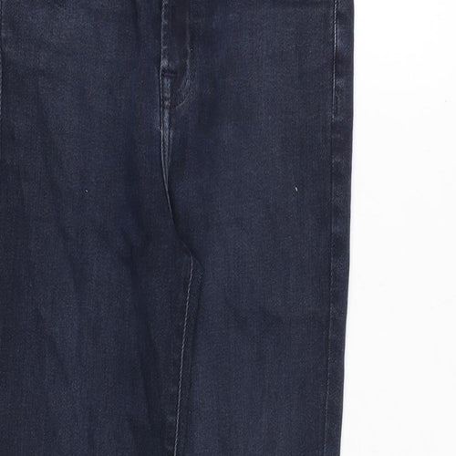 J Brand Womens Blue Cotton Skinny Jeans Size 26 in Regular Zip