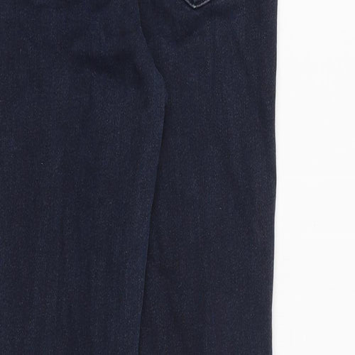 J Brand Womens Blue Cotton Skinny Jeans Size 26 in Regular Zip