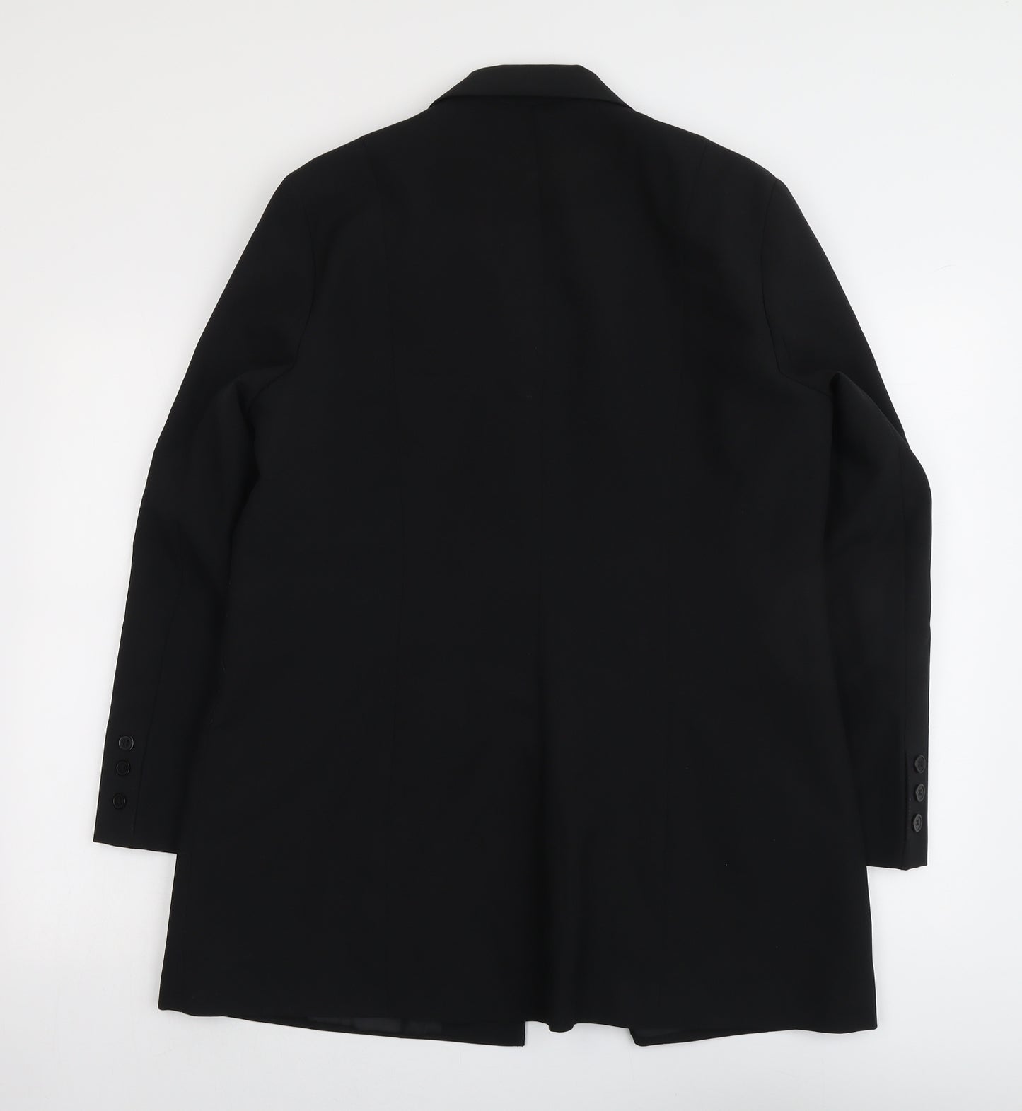 Bonmarché Womens Black Jacket Size 16 Button