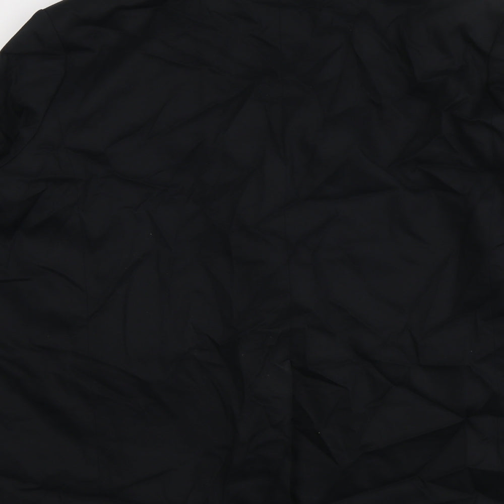 Marks and Spencer Womens Black Lyocell Jacket Blazer Size 16
