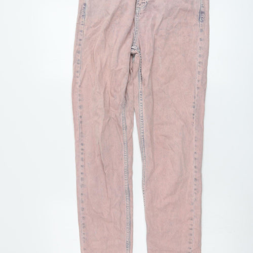 BDG Womens Pink Cotton Skinny Jeans Size 26 in L32 in Regular Button