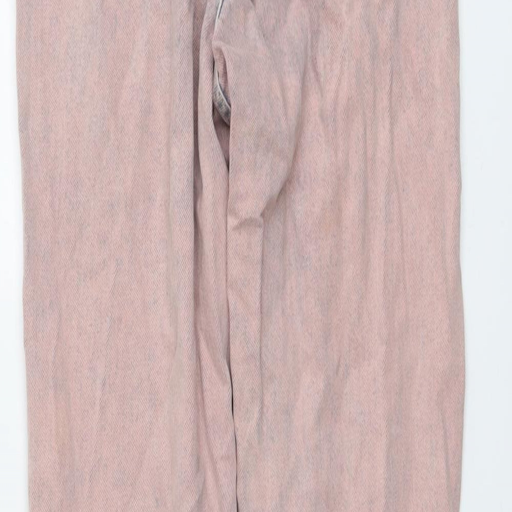 BDG Womens Pink Cotton Skinny Jeans Size 26 in L32 in Regular Button