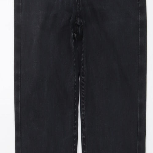 Levi's Womens Grey Cotton Skinny Jeans Size 24 in L31 in Regular Button