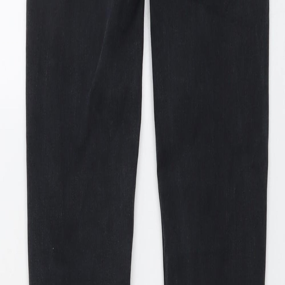 Levi's Womens Grey Cotton Skinny Jeans Size 24 in L31 in Regular Button