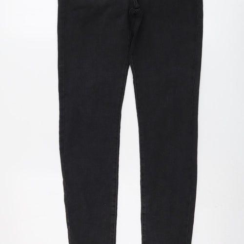 FOREVER 21 Womens Grey Cotton Skinny Jeans Size 27 in L28 in Regular Button