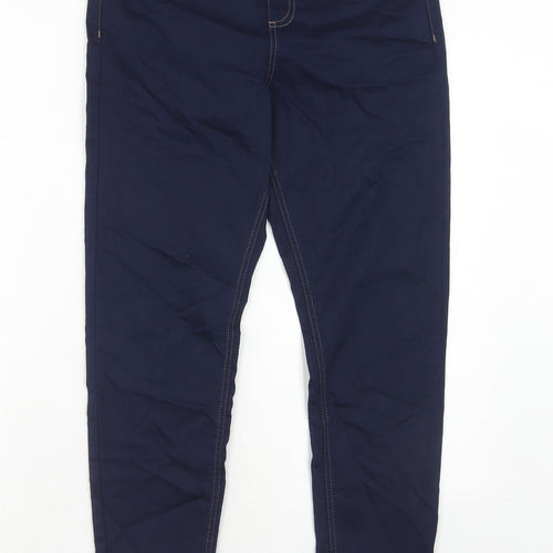 Marks and Spencer Womens Blue Cotton Jegging Jeans Size 12 Regular