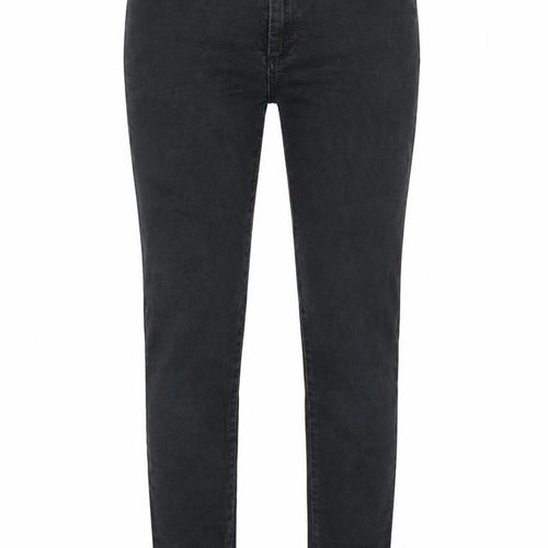 Topshop Womens Black Cotton Skinny Jeans Size 25 in L32 in Regular Zip