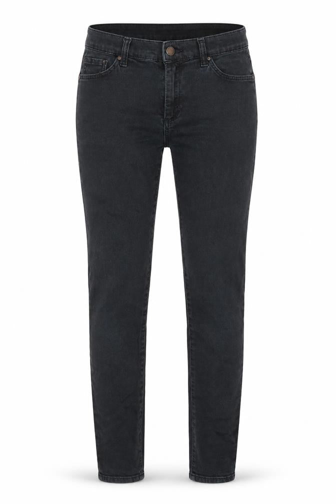 Topshop Womens Black Cotton Skinny Jeans Size 25 in L32 in Regular Zip