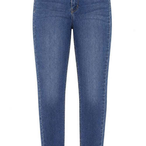 H7m Womens Blue Cotton Skinny Jeans Size 8 Regular Zip