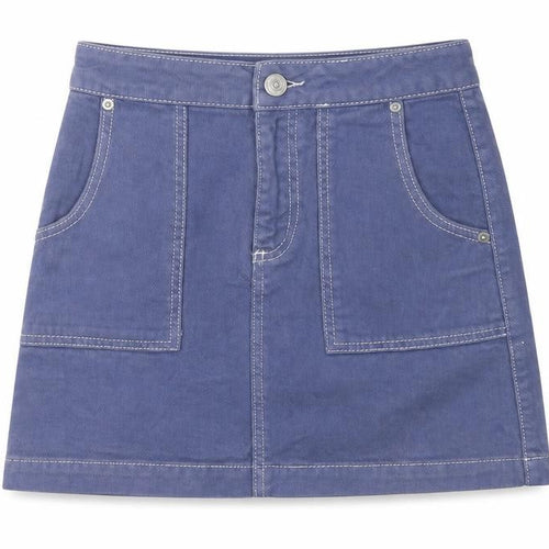 BDG Womens Purple Cotton A-Line Skirt Size 26 in Zip